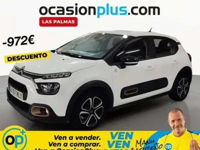 Usado Citroën C3 PureTech 82 CV (60 kW) 2023 Blanco Utilitario