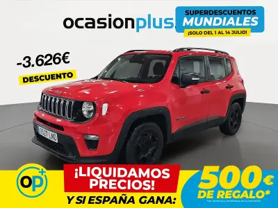 Usado Jeep Renegade Sport 120 CV (88 kW) 2021 Rojo SUV