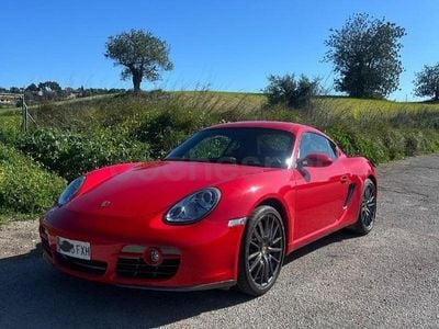 Usado Porsche Cayman 245 CV (180 kW) 2007 Rojo Coupe