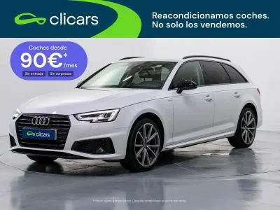 Usado Audi A4 Ambiente 150 CV (110 kW) 2019 Gris Familiar