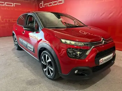 Usado Citroën C3 PureTech 110 CV (80 kW) 2021 Rojo Utilitario