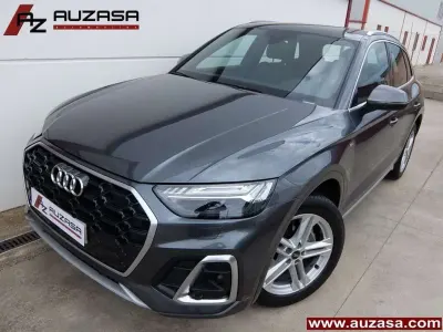 Usado Audi Q5 S-Line 204 CV (150 kW) 2021 Gris SUV