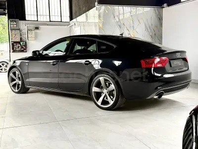 Usado Audi A5 Sportback S-Line 170 CV (125 kW) 2014 Negro Utilitario
