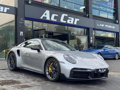 Usado Porsche 911 Turbo S 650 CV (478 kW) 2021 Gris / plata Coupe