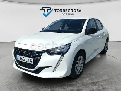 Begagnad Peugeot 208 Active 100 HK (73 kW) 2022 Vit Halvkombi