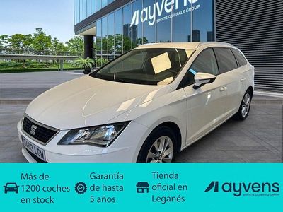 Usado Seat Leon Style 115 CV (84 kW) 2020 Blanco Familiar