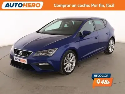 Usado Seat Leon FR 150 CV (110 kW) 2018 Azul Berlina