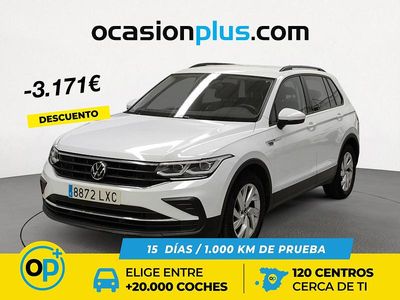 Usado VW Tiguan Life 150 CV (110 kW) 2022 Blanco SUV