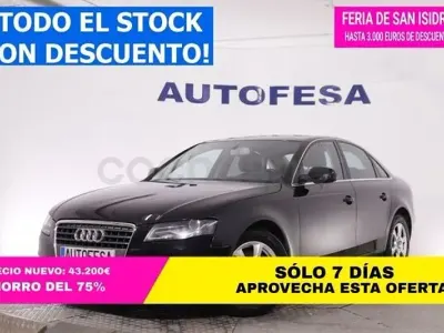 Brugt Audi A4 143 HK (105 kW) 2012 Sort Sedan