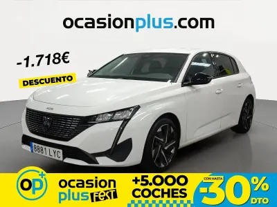 Usado Peugeot 308 Allure 130 CV (95 kW) 2022 Blanco Berlina
