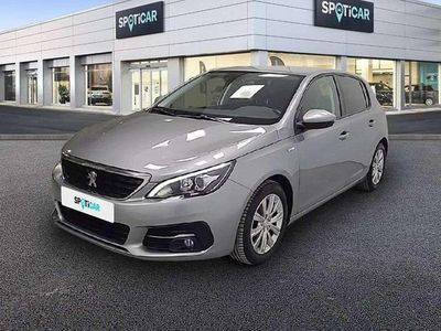 Usado Peugeot 308 Style 131 CV (96 kW) 2019 Gris Utilitario