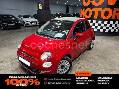 Rojo Usado 2021 Fiat 500C Dolcevita Descapotable | 11.450 € (Precio justo)