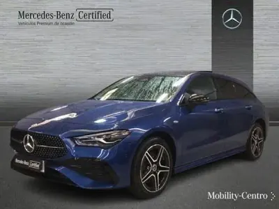 Usado Mercedes CLA250e 218 CV (160 kW) 2025 Azul Coupe