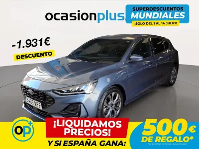 Usado Ford Focus ST-Line 125 CV (91 kW) 2023 Azul