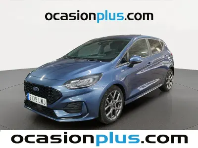 Usado Ford Fiesta ST-Line 125 CV (91 kW) 2022 Azul Utilitario