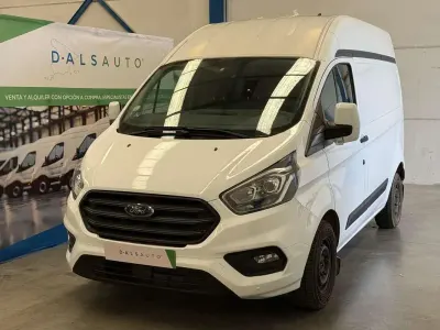 Usado Ford Transit Custom Trend 105 CV (77 kW) 2019 Blanco Van