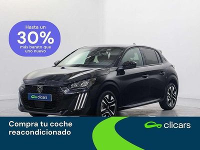 Usado Peugeot 208 Allure 101 CV (74 kW) 2025 Negro Utilitario