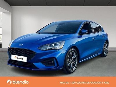 Azul Usado 2021 Ford Focus ST-Line | 17.500 € (Precio justo)