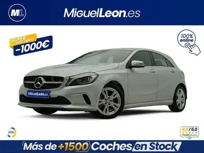 Usado Mercedes A200 136 CV (100 kW) 2018 Gris / plata Berlina