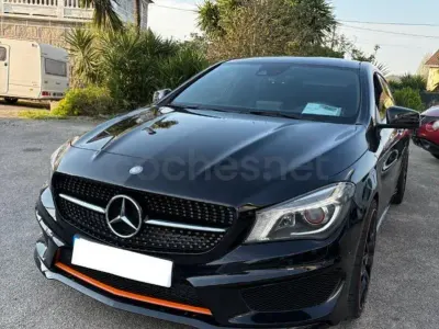 Usado Mercedes CLA220 177 CV (130 kW) 2015 Negro Berlina