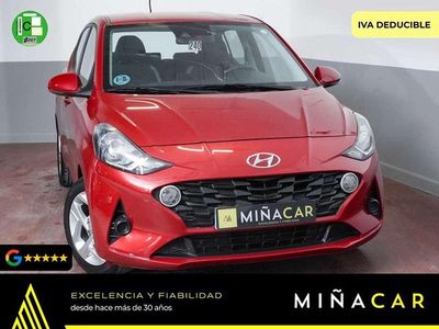 Usado Hyundai i10 67 CV (49 kW) 2022 Rojo Utilitario