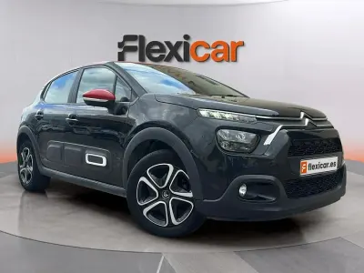 Usado Citroën C3 Feel 83 CV (61 kW) 2022 Negro Utilitario