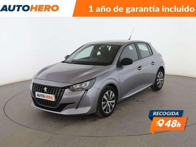 Usado Peugeot 208 Active 75 CV (55 kW) 2023 Gris Utilitario