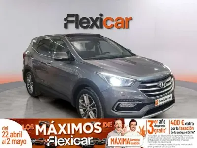 Usado Hyundai Santa Fe Style 201 HP (147 kW) 2016 Cinzento SUV