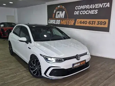 Usado VW Golf VII R-line 150 CV (110 kW) 2020 Blanco Berlina