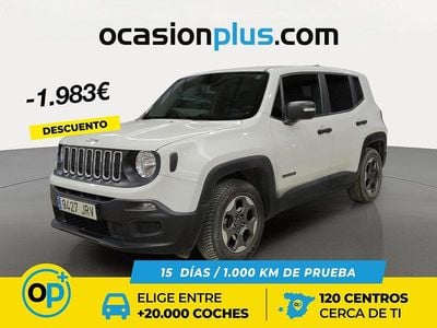 Usado Jeep Renegade Sport 110 CV (80 kW) 2016 Blanco SUV