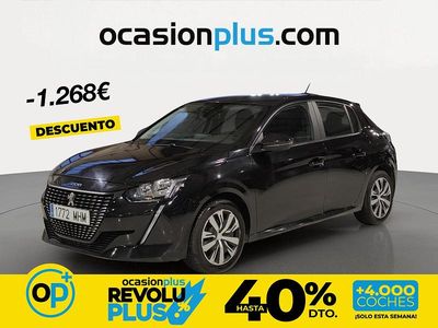Usado Peugeot 208 Active 100 CV (73 kW) 2023 Negro Utilitario