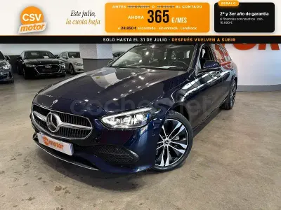 Usado Mercedes C300e 313 CV (230 kW) 2023 Azul Berlina