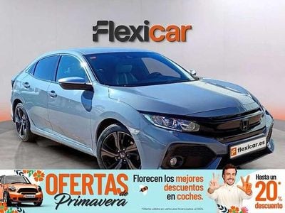 Usado Honda Civic Elegance 120 CV (88 kW) 2019 Gris Utilitario