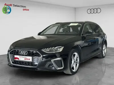 Usado Audi A4 S-Line 136 CV (100 kW) 2021 Negro Familiar