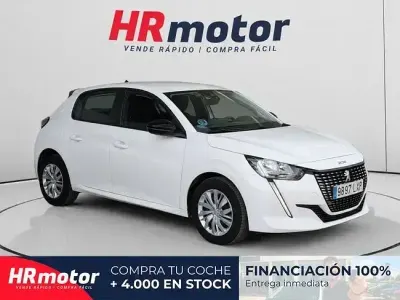 Usado Peugeot 208 Active 100 CV (73 kW) 2022 Blanco Utilitario