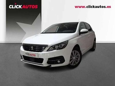 Usado Peugeot 308 Allure 110 CV (80 kW) 2021 Blanco Utilitario