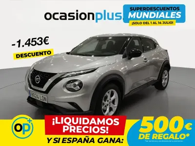 Usado Nissan Juke N-Connecta 117 CV (86 kW) 2019 Gris SUV