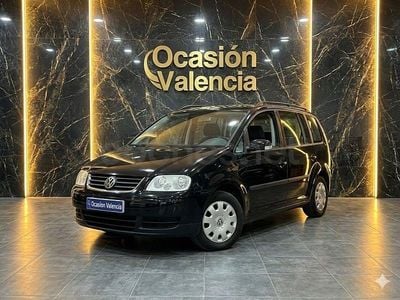 Usado VW Touran Advance 100 CV (73 kW) 2004 Negro Monovolumen