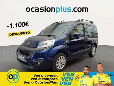 Usado Fiat Qubo Lounge 80 CV (58 kW) 2019 Azul Monovolumen