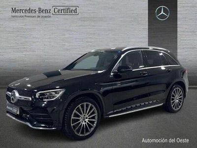 Usado Mercedes GLC220 199 CV (146 kW) 2022 Negro SUV
