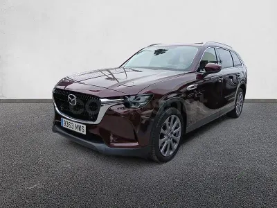 Occasion Mazda CX-80 Exclusive-Line 327 PK (240 kW) 2024 Rood SUV