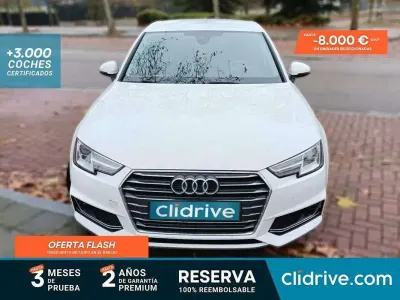 Usado Audi A4 S-Line 150 CV (110 kW) 2017 Blanco Berlina