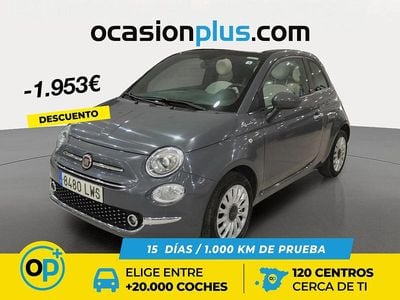 Gris Usado 2022 Fiat 500 Dolcevita Descapotable | 11.700 € (Precio justo)