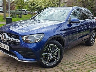 Usado Mercedes GLC300e 306 CV (225 kW) 2021 Azul SUV
