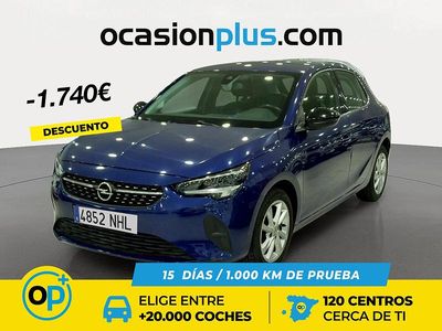 Usado Opel Corsa Elegance 100 CV (73 kW) 2021 Azul Berlina