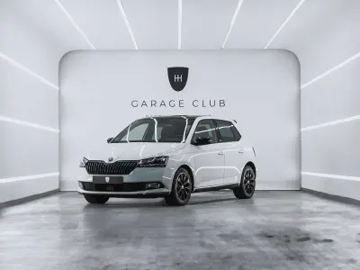 Usado Skoda Fabia Monte Carlo 110 CV (80 kW) 2018 Blanco Berlina