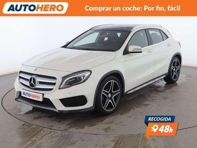 Usado Mercedes GLA220 AMG line 177 CV (130 kW) 2017 Blanco SUV