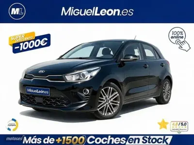 Usado Kia Rio Sport 84 CV (61 kW) 2021 Negro Berlina