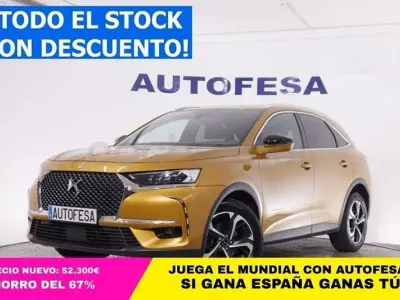 Usado DS Automobiles DS7 Crossback 180 CV (132 kW) 2018 Marrón SUV