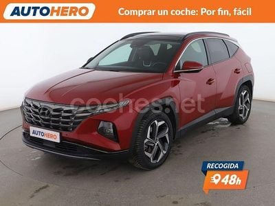 Rojo Usado 2021 Hyundai Tucson Style SUV | 21.899 € (Precio justo)